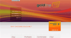 Desktop Screenshot of goldline899.com
